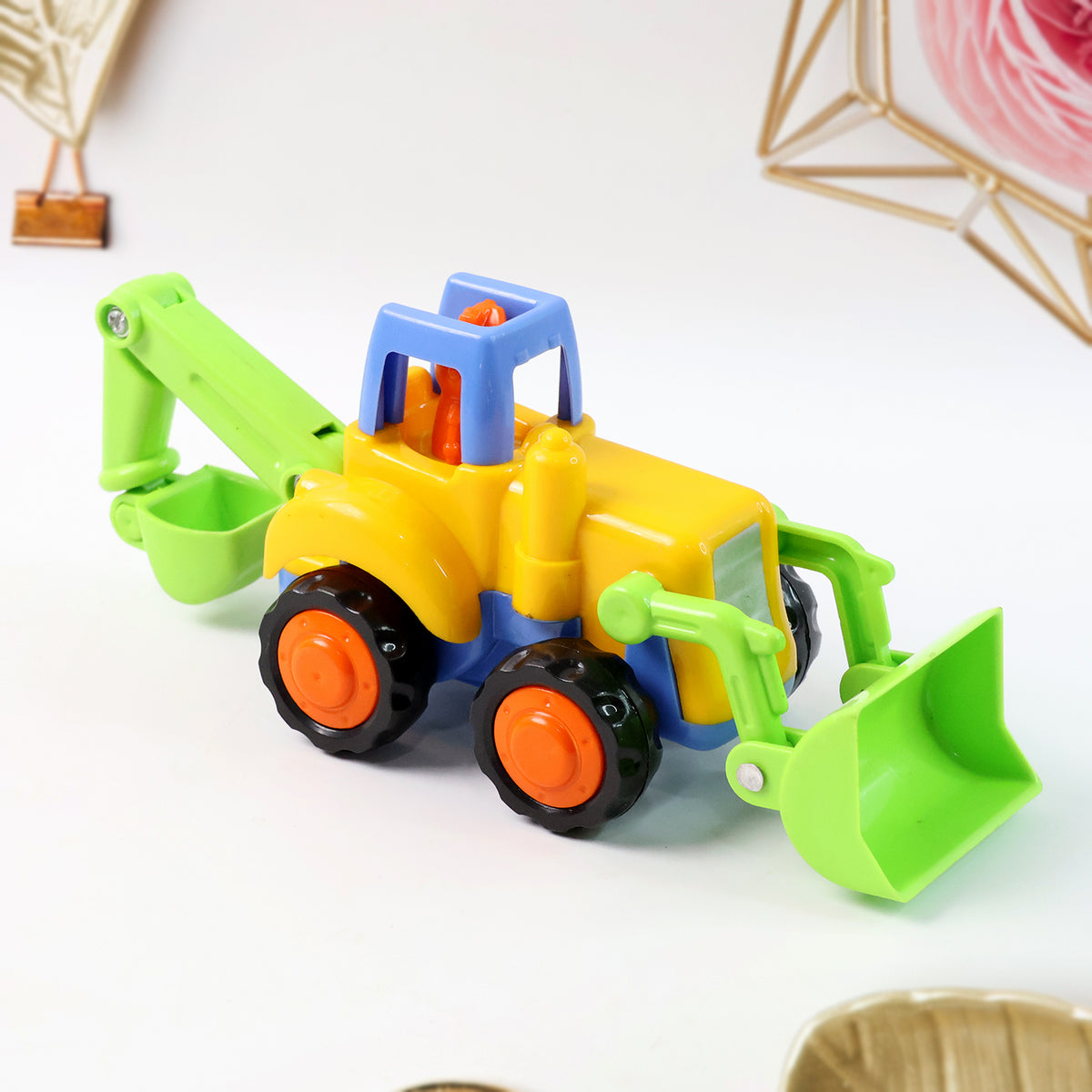 Funwoods Construction Vehicle Toy Set For Kids (4 Pc)