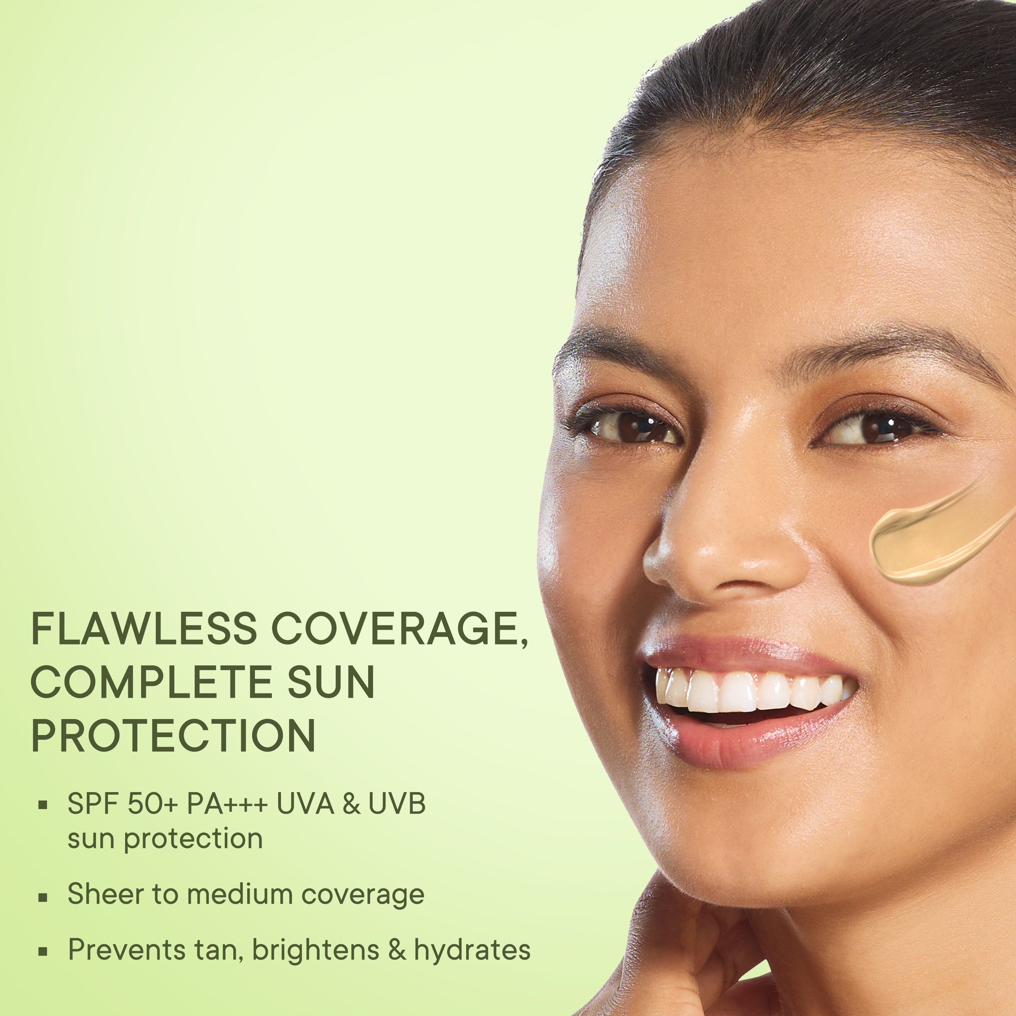 Quench Daily Defense Tinted Sunscreen SPF 50 Pa+++ (Very Deep) 50Ml (699)