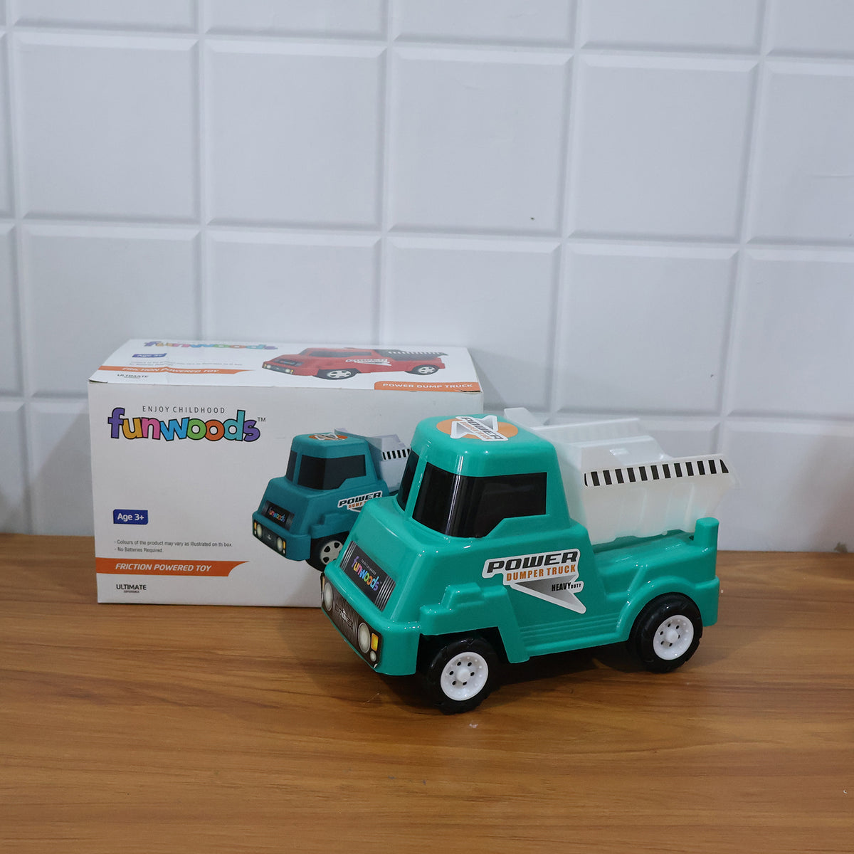 Funwoods Kids Power Dumper Truck Toy (1 Pc)