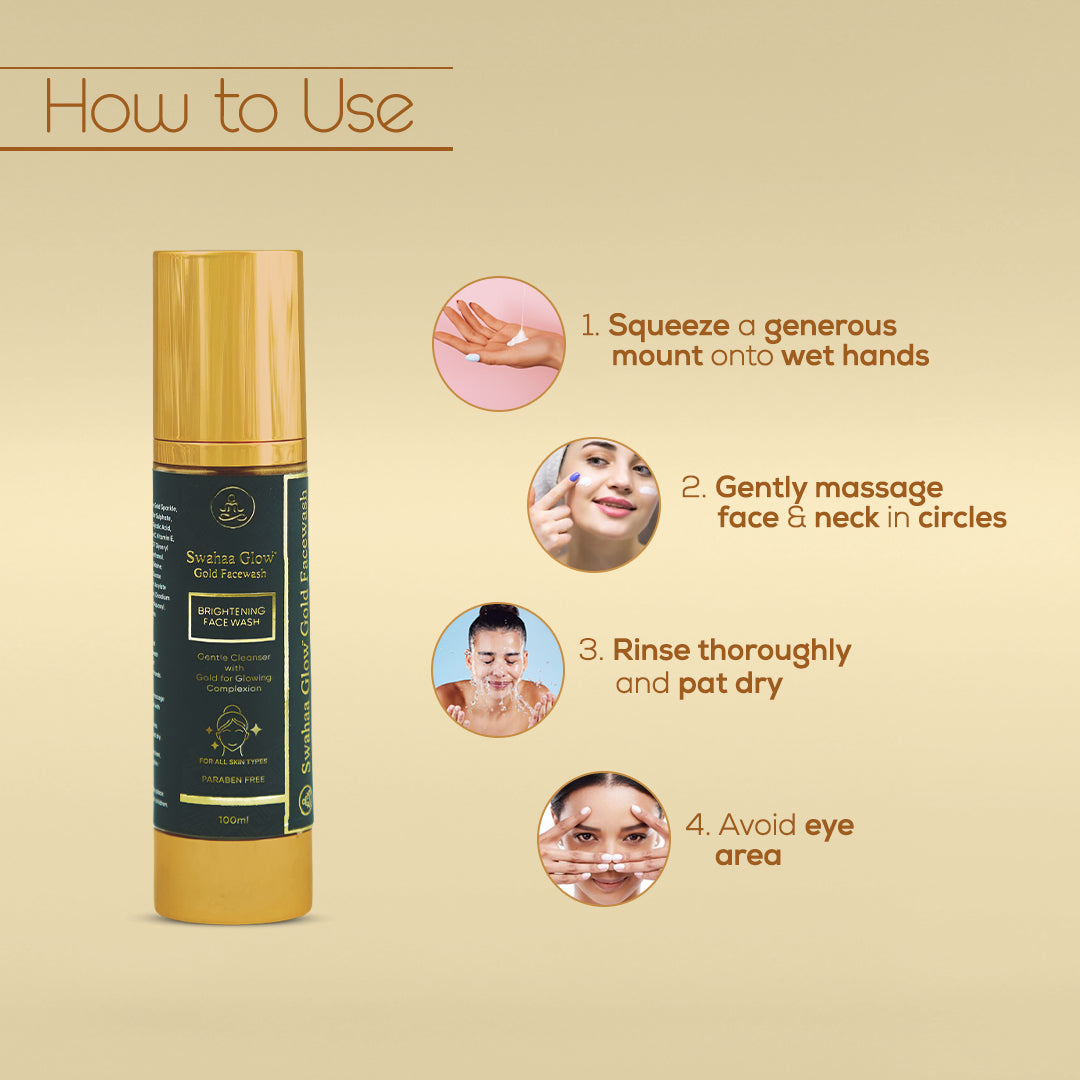 Gold Facewash – 24K Gold Dust (200ml)