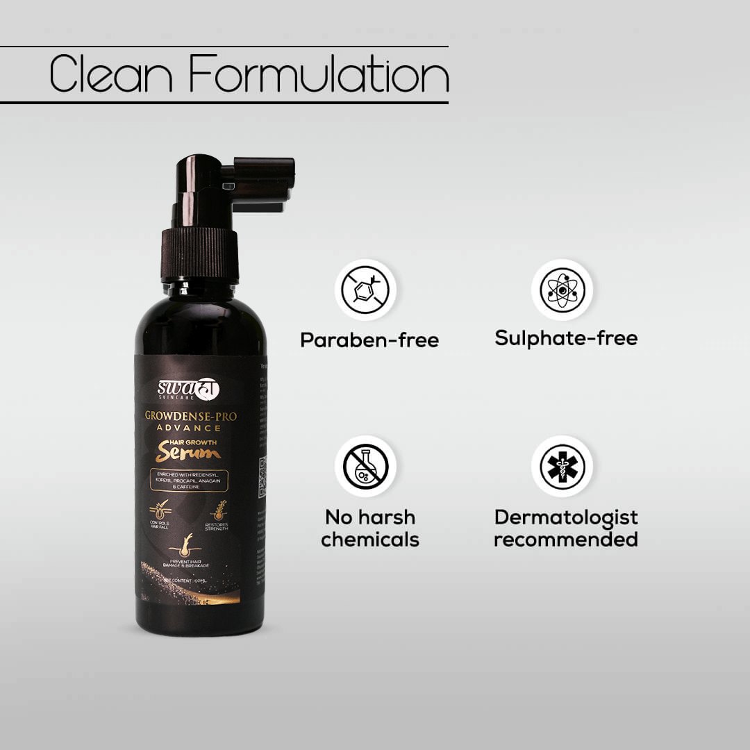 Growdense-Pro Advance Redensyl Hair Growth Serum (60ml)