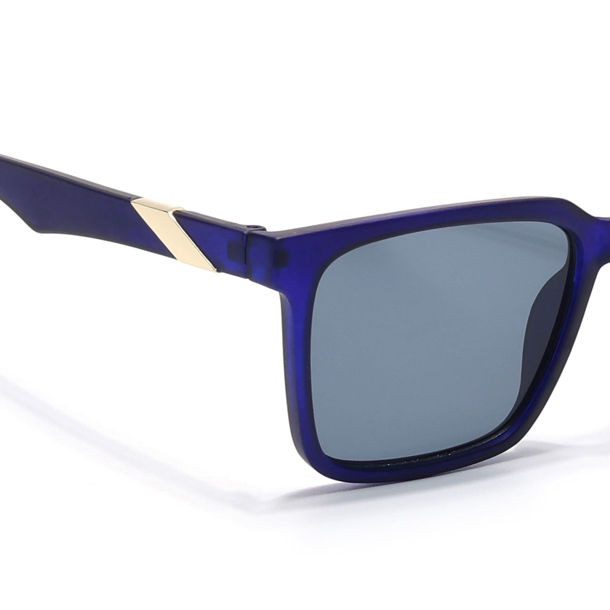 Eyejack Blue Square Sunglasses for Men and Women - Style 1075 - view 4