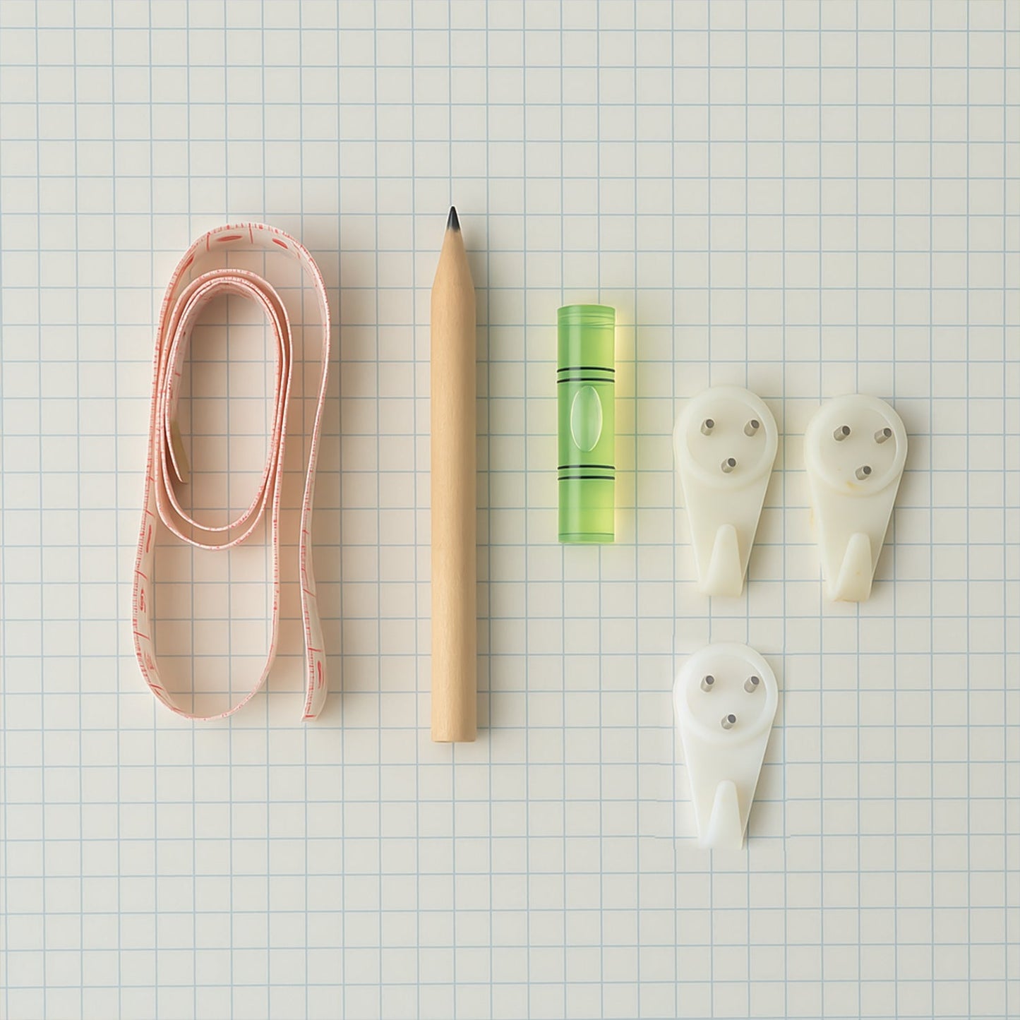 6-in-1 Wall Hanging Measurement Tool Kit HP DD