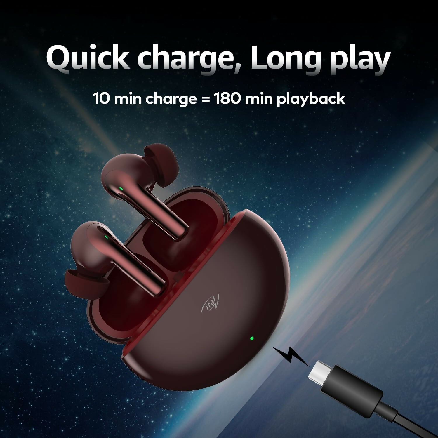itel Buds Ace 2 True Wireless Earbuds – Compact, Stylish & Portable (Multicolor) LUCKY MOBILES & ELECTRONICS