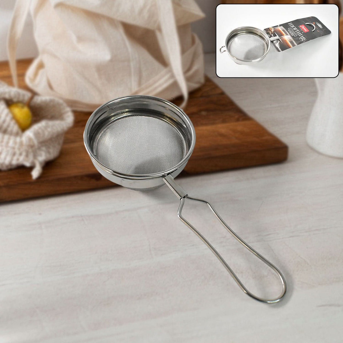 Apex Morning Stainless Steel Tea And Coffee Strainer HP DD