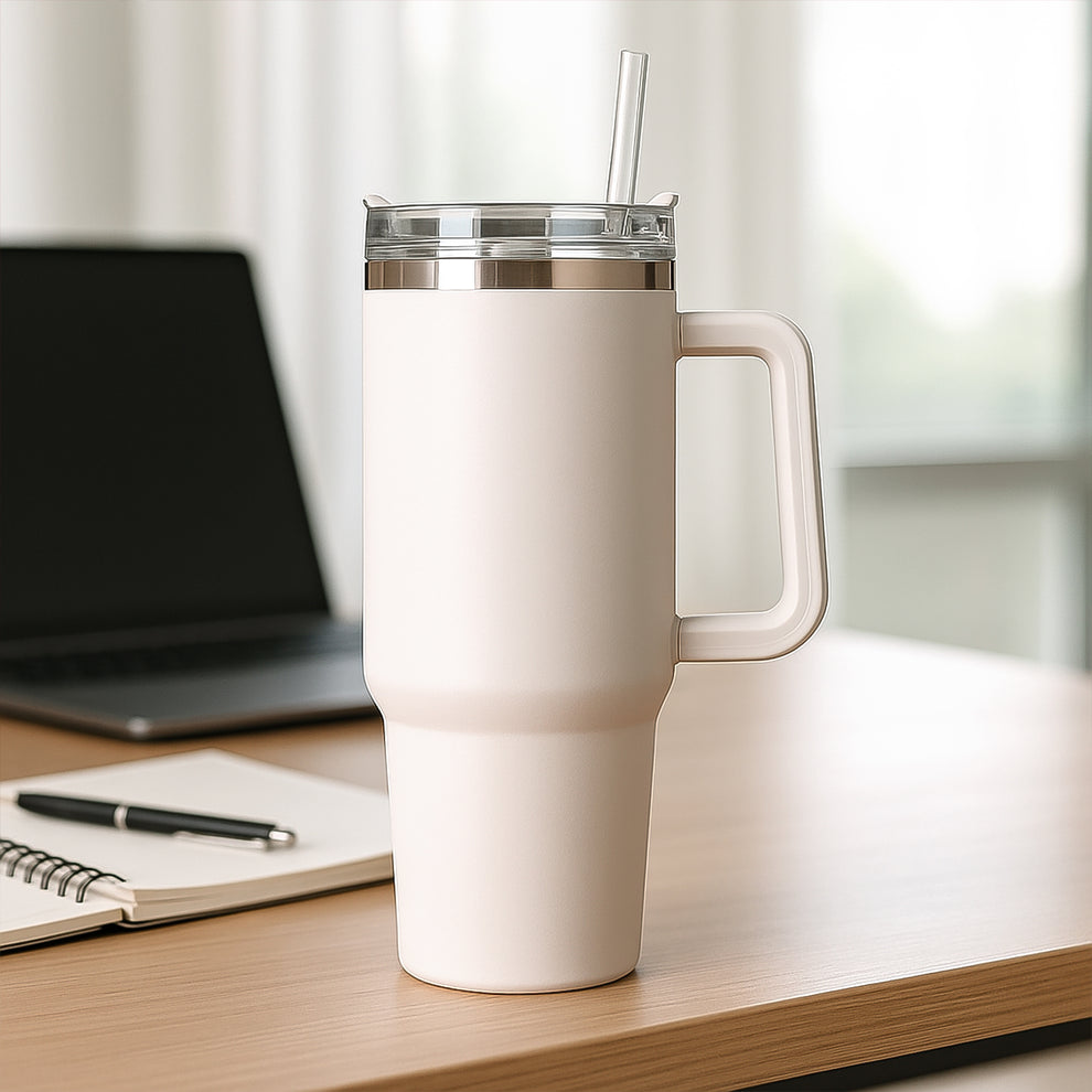 Stainless Steel Vacuum Insulated Tumbler With Lid (Approx 1200 Ml)