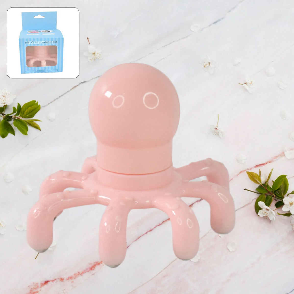 Scalp Relax Octopus Massager Octopus Claw Head Massager Long Lasting Ergonomic For Adults For Abdomen HP DD