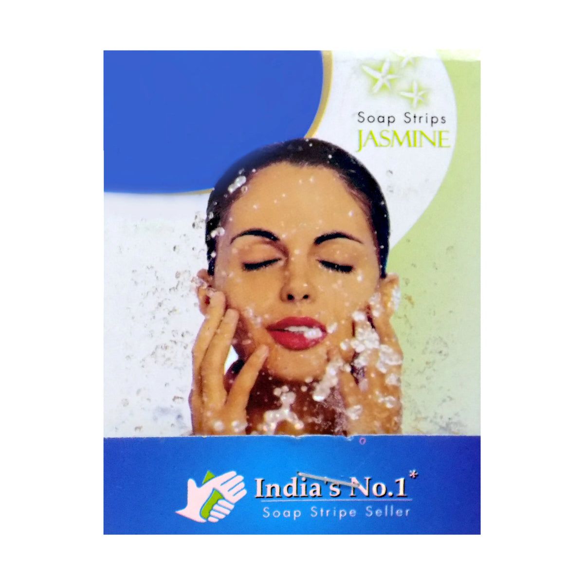 Fresh Paper Soap Strips Traveling Hand Wash With Jasmine Fragrance (100pc) HP DD