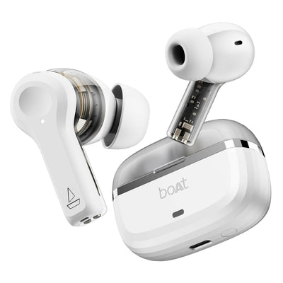 boAt Nirvana Space TWS Earbuds with 360º Spatial Audio & 32dB ANC Halfpe Deals