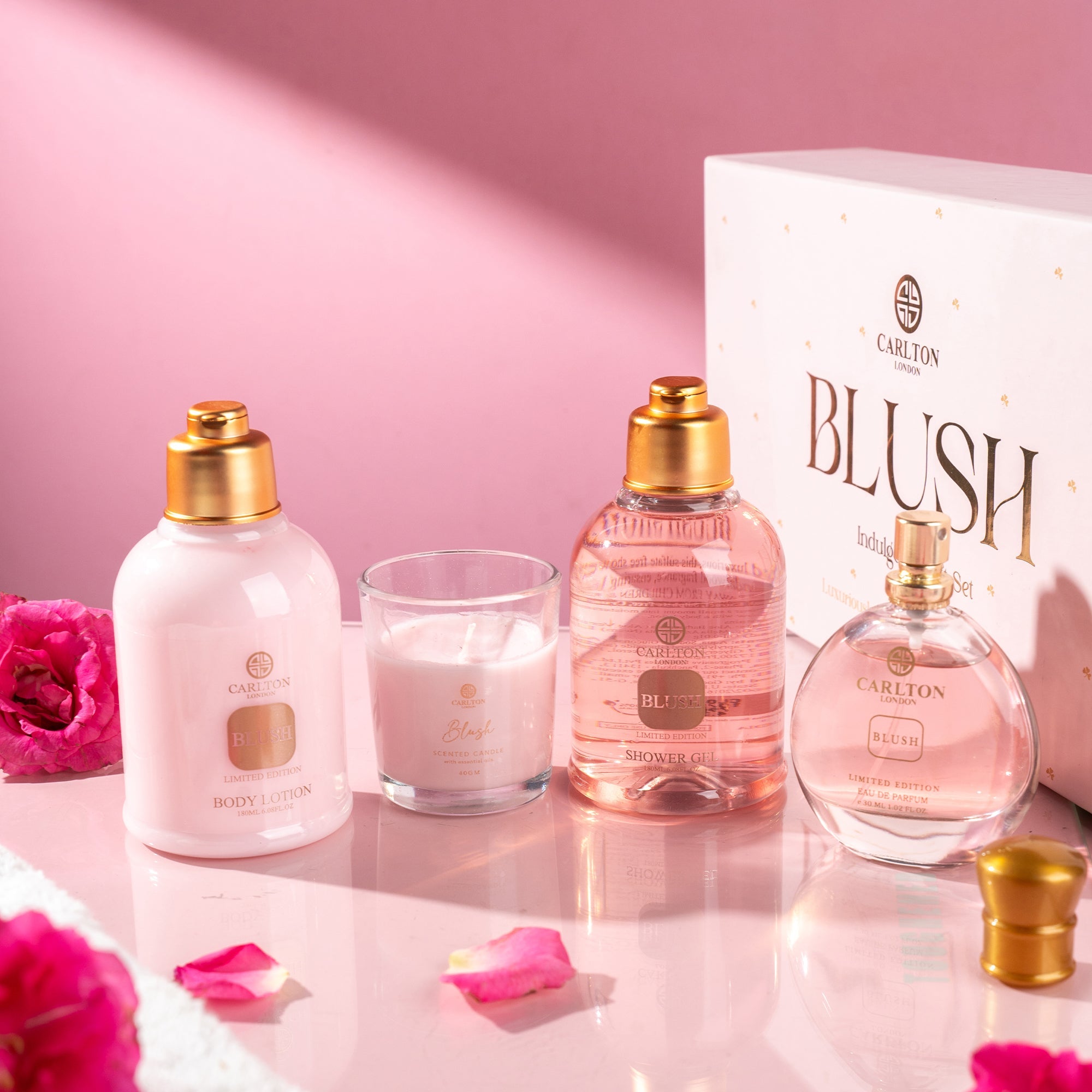 Blush: Women Bath & Body Gift Set 4 - CLPLG025