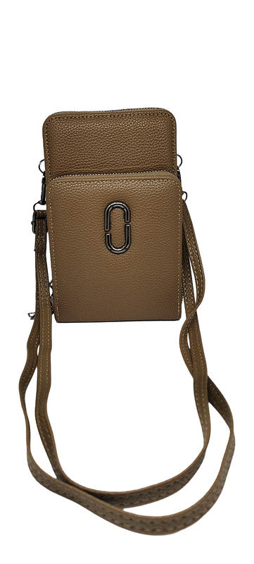 Buddy Cares: Women's Leather Sling Bag Timeless & Stylish – Dark Brown – Buddy Cares