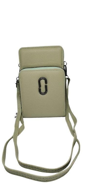 Buddy Cares: Women's Leather Sling Bag Timeless & Stylish – Green – Buddy Cares