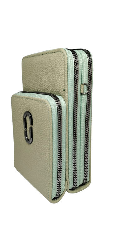 Buddy Cares: Women's Leather Sling Bag Timeless & Stylish – Green – view 5 – Buddy Cares