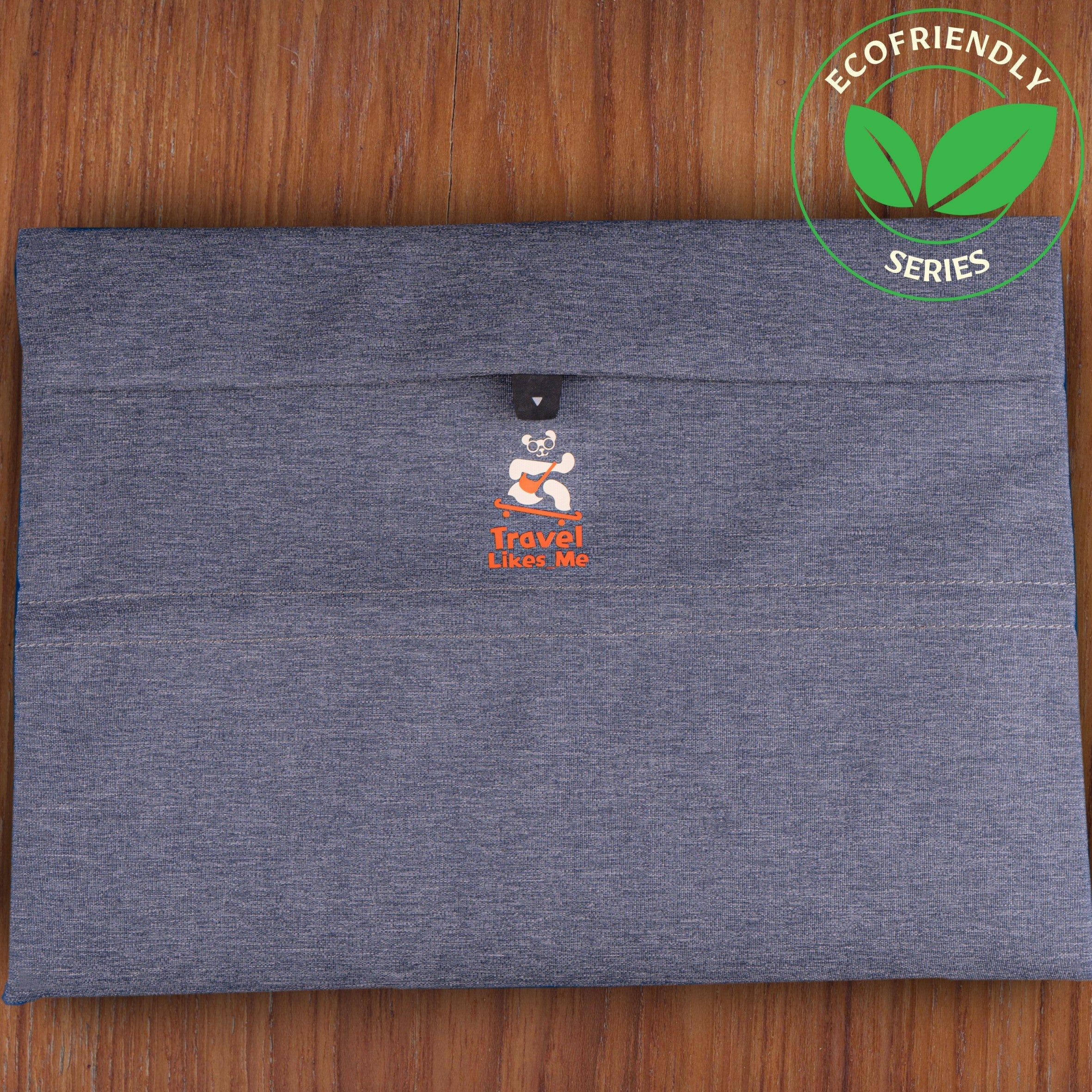 TravelSafe Laptop Sleeve in Grey - lifestyle shot