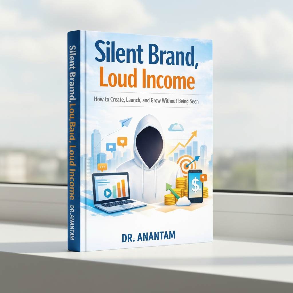 Silent Brand, Loud Income - How to Create, Launch, and Grow Without Being Seen (Instant eBook) HalfPe