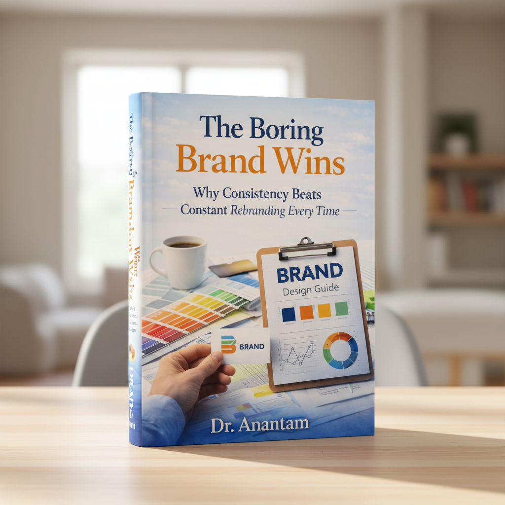The Boring Brand Wins - Why Consistency Beats Constant Rebranding Every Time (Instant e Book) HalfPe