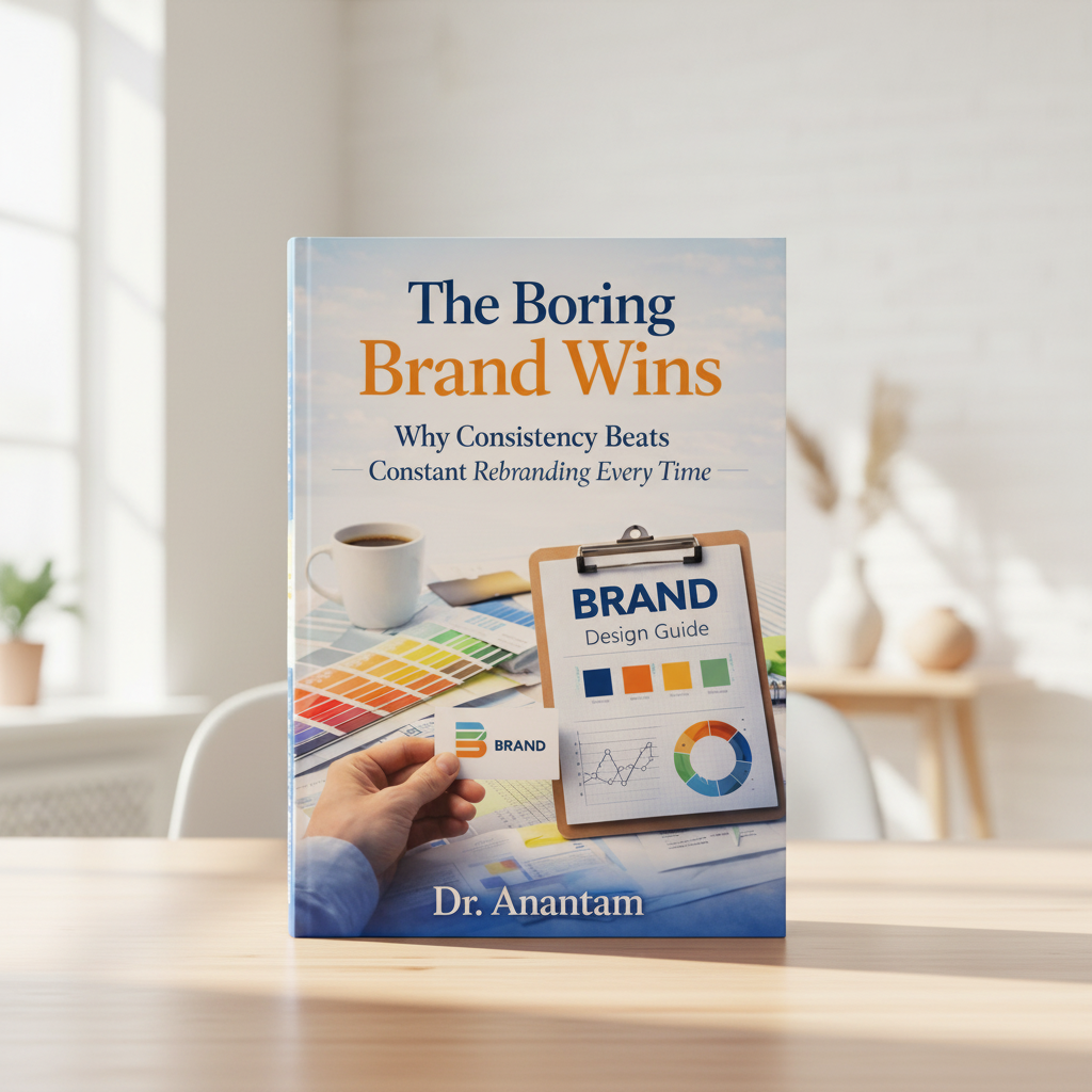 The Boring Brand Wins - Why Consistency Beats Constant Rebranding Every Time (Instant e Book) HalfPe