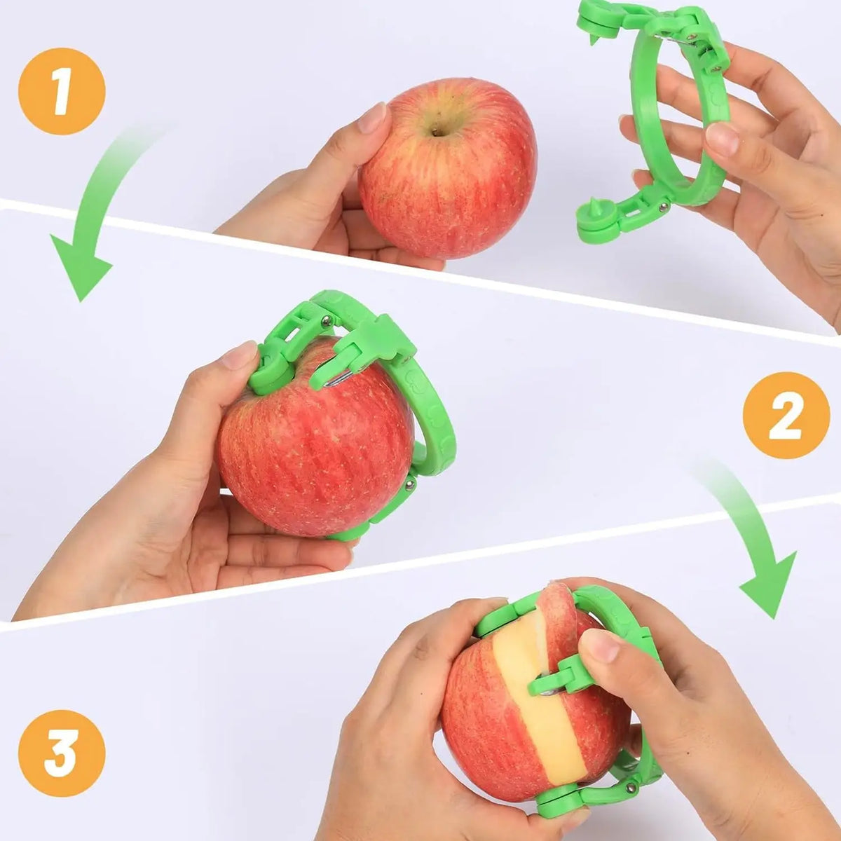 Adjustable Apple Peeler Cutter With Holder Ring HP DD