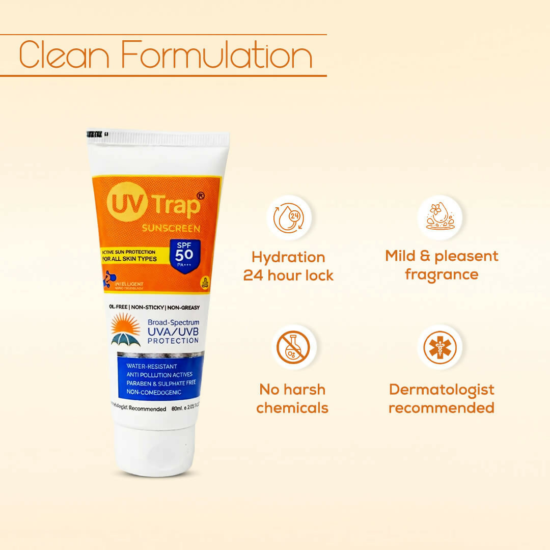 UV Trap Sunscreen SPF 50 PA+++ (60ml)