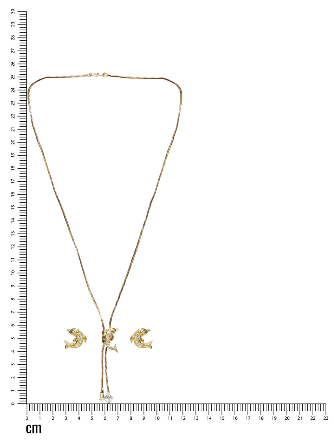 Gold-Plated Handcrafted Ad Stone-Studded Adjustable Ganesh Jewellery Set