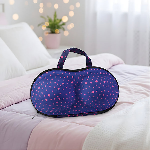Premium Hard-shell Bra Lingerie Storage Travel Case (1 Pc)