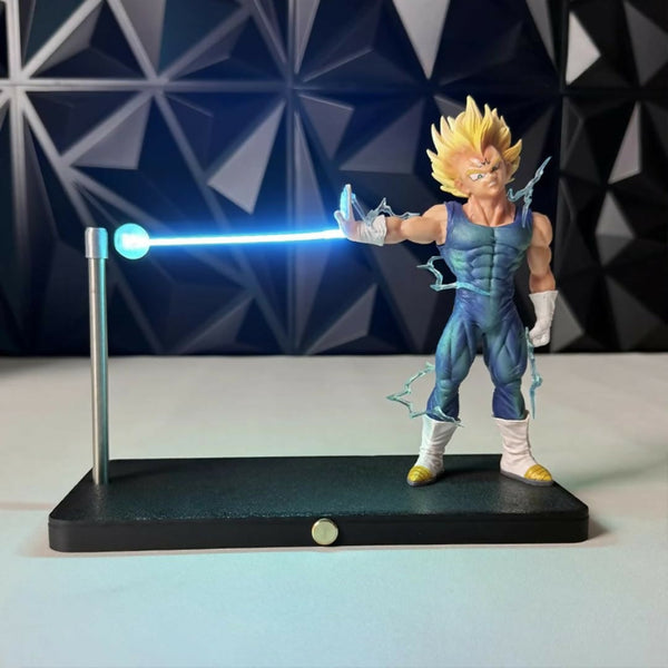 Dragon Ball Z Vegeta Magnetic LED Energy Beam Night Light Action Figure for Anime Fans SAHANA GIFTS & STATIONARY