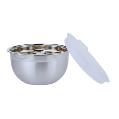 GOODLIFE Stainless Steel Bowl 12cm, 14cm and 16cm, Set of 3, Pack of (1)