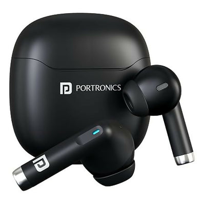 Portronics Twins S18 Pro in Ear TWS Earbuds (Black)