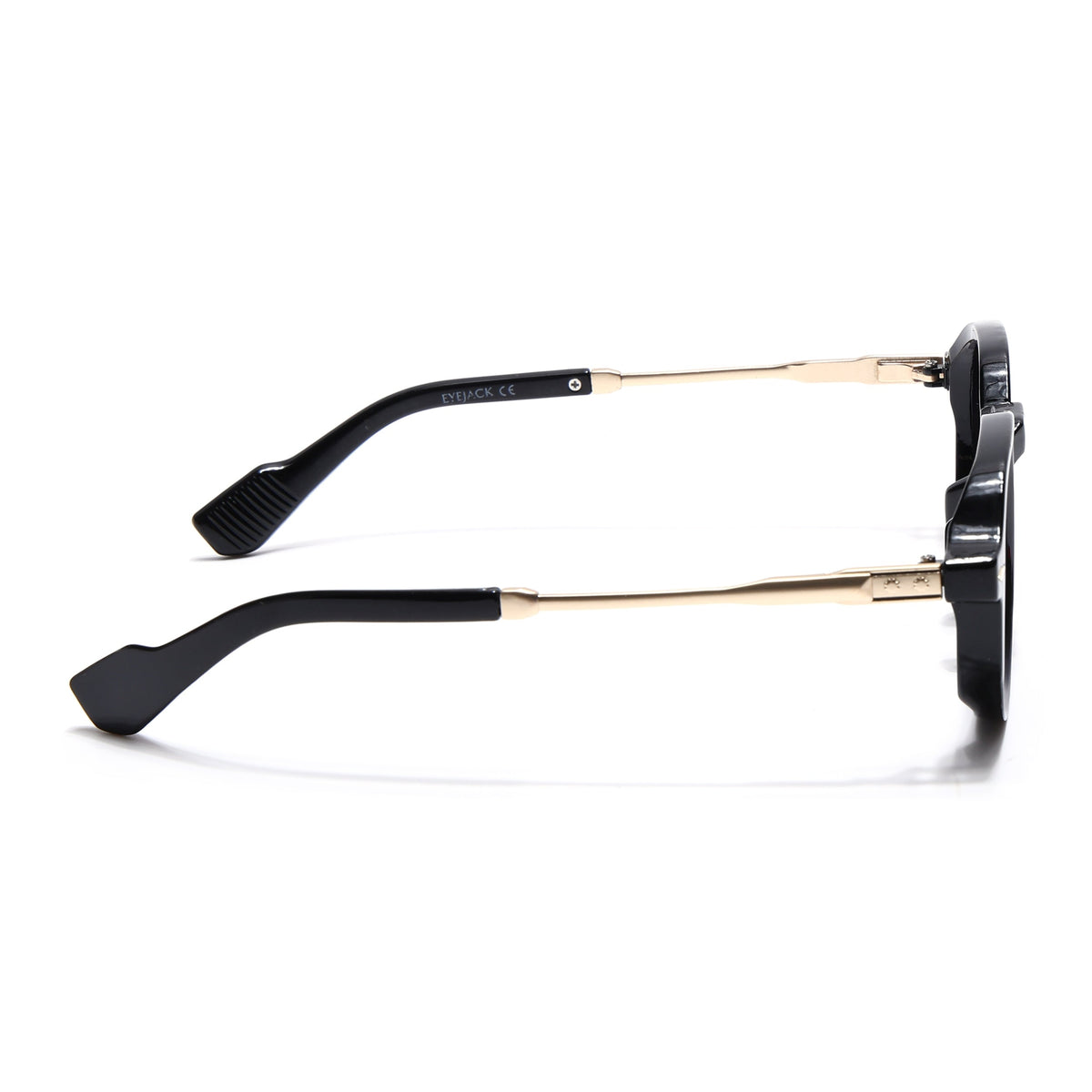 Pearl Black Wayfarer Sunglasses for Men and Women - Style 2217 - view 6