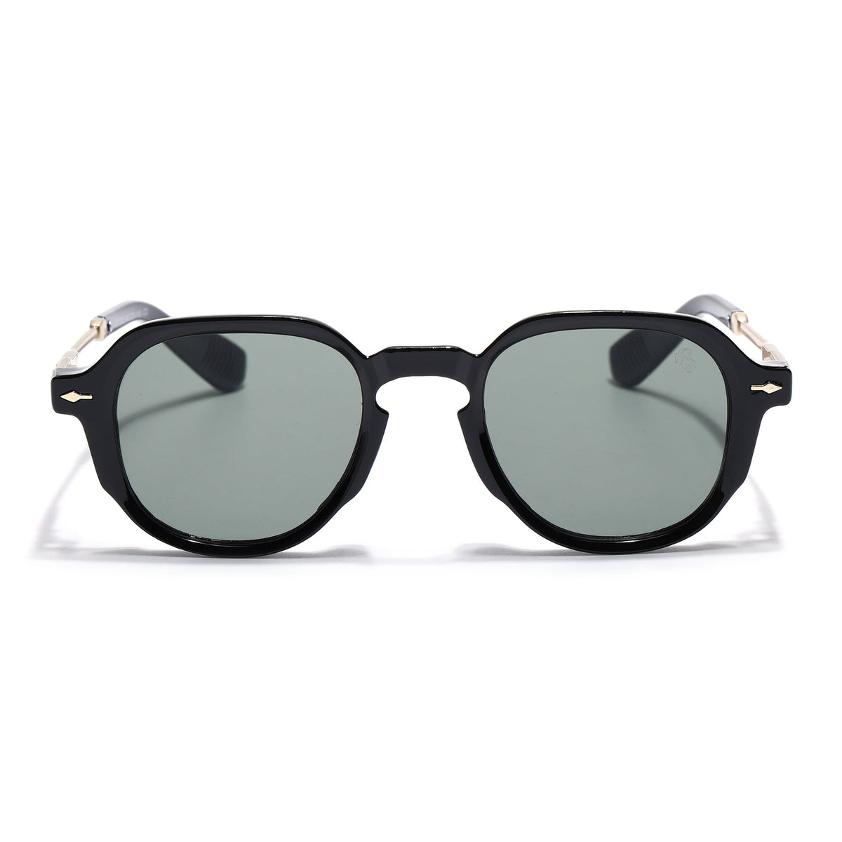Pearl Black Wayfarer Sunglasses for Men and Women - Style 2218 - view 3