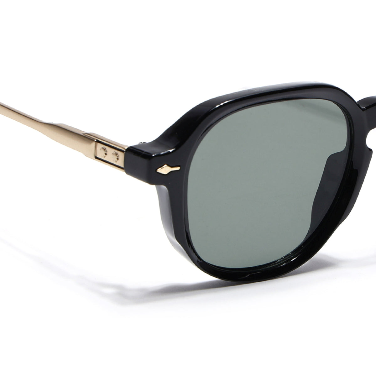 Pearl Black Wayfarer Sunglasses for Men and Women - Style 2218 - view 4