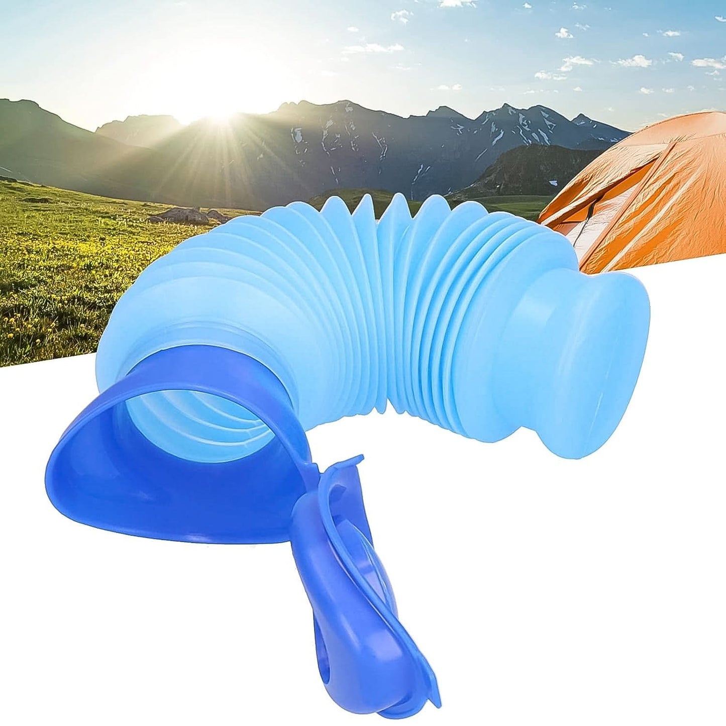 Urinal Foldable Portable Wee Bottle (750 Ml 1 Pc)
