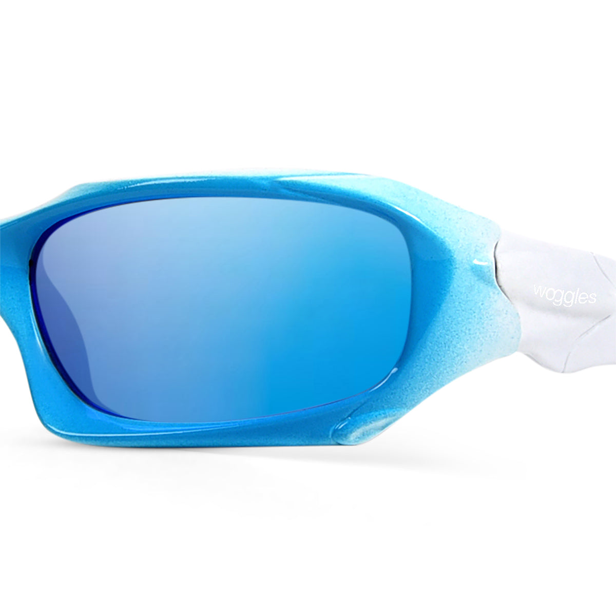 Blue Dazzle Drive Polarized Sports Sunglasses - View 2