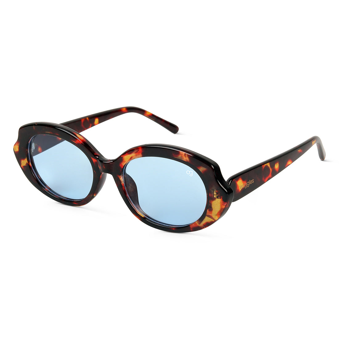 Blue WOCN Collection Polarized Sunglasses