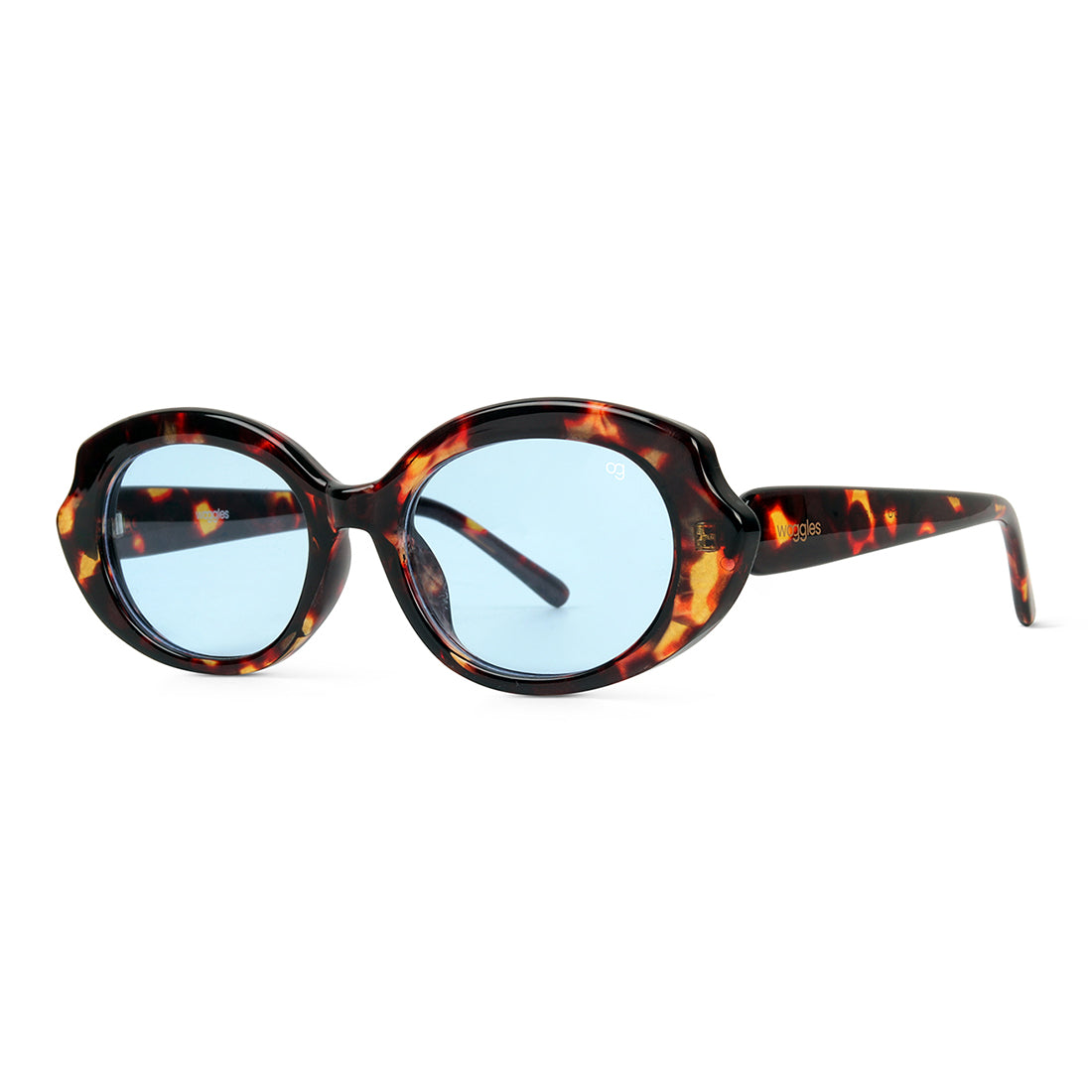 Blue WOCN Collection Polarized Sunglasses - View 4