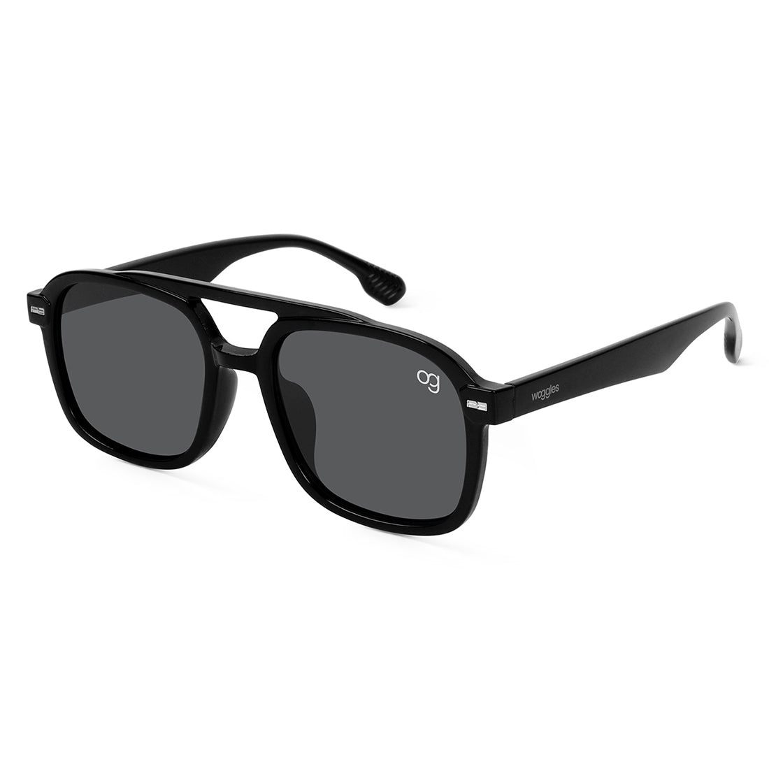 Black WOCN Collection Polarized Sunglasses