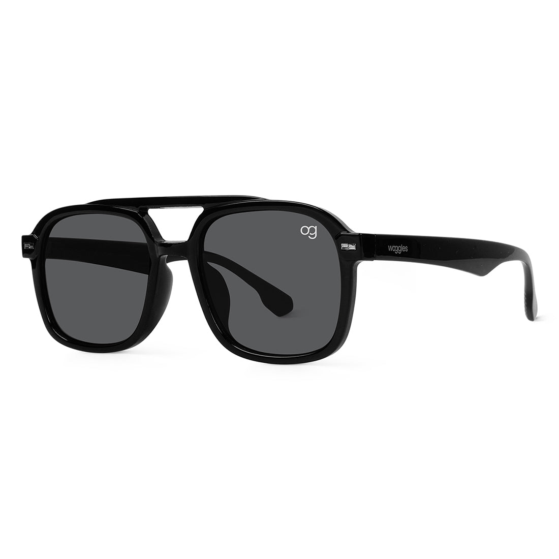 Black WOCN Collection Polarized Sunglasses - View 9