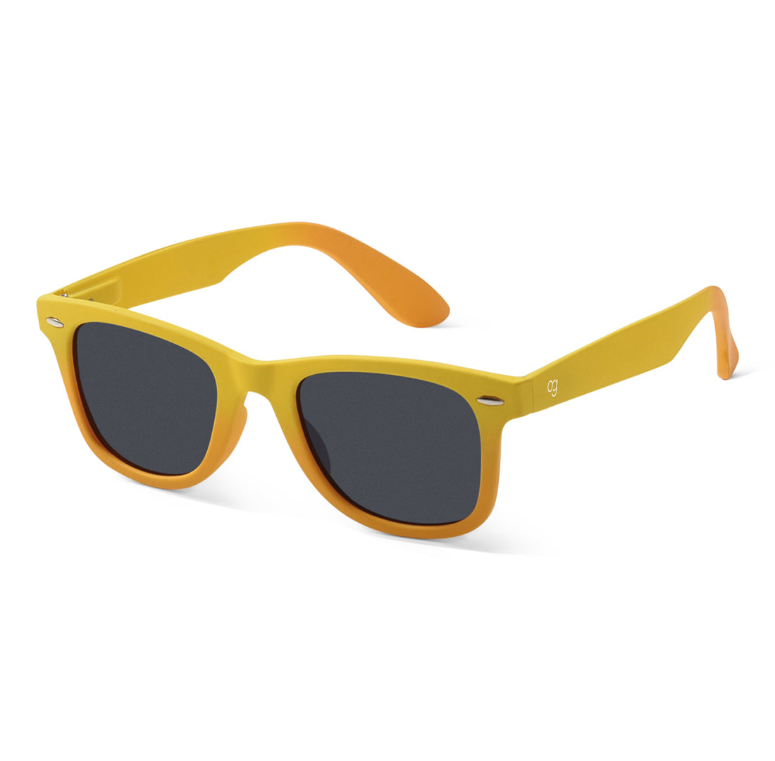 Yellow Classic Collection Wayfarer Sunglasses