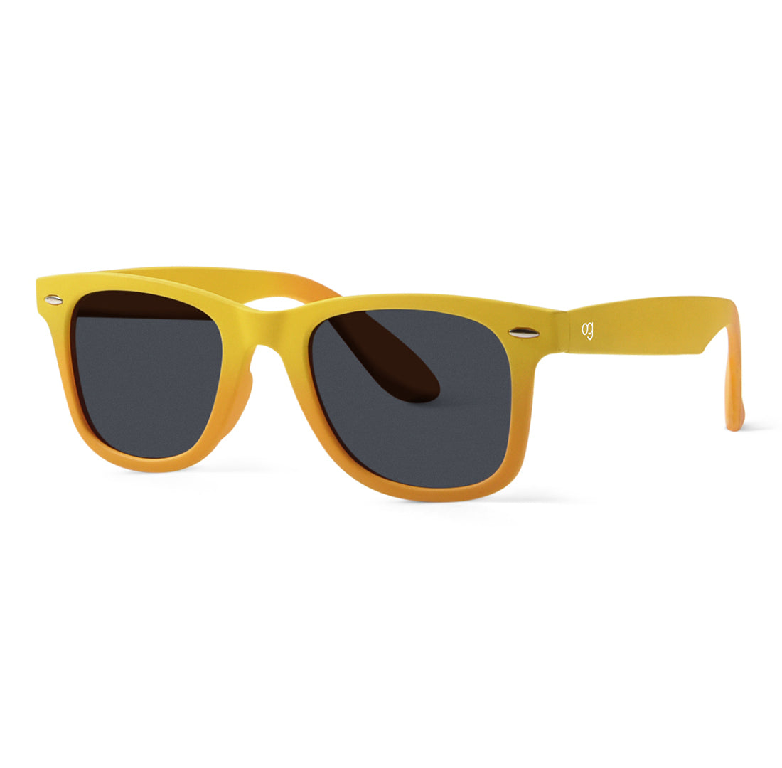 Yellow Classic Collection Wayfarer Sunglasses - View 21