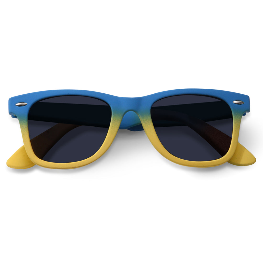 Black Classic Collection Wayfarer Sunglasses - View 3