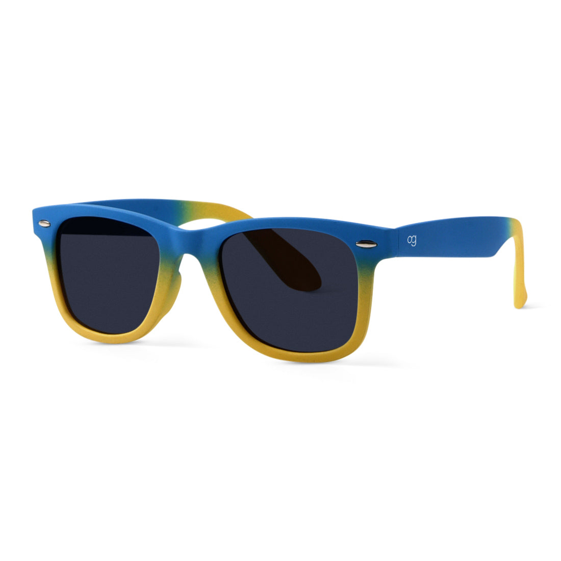 Black Classic Collection Wayfarer Sunglasses - View 5
