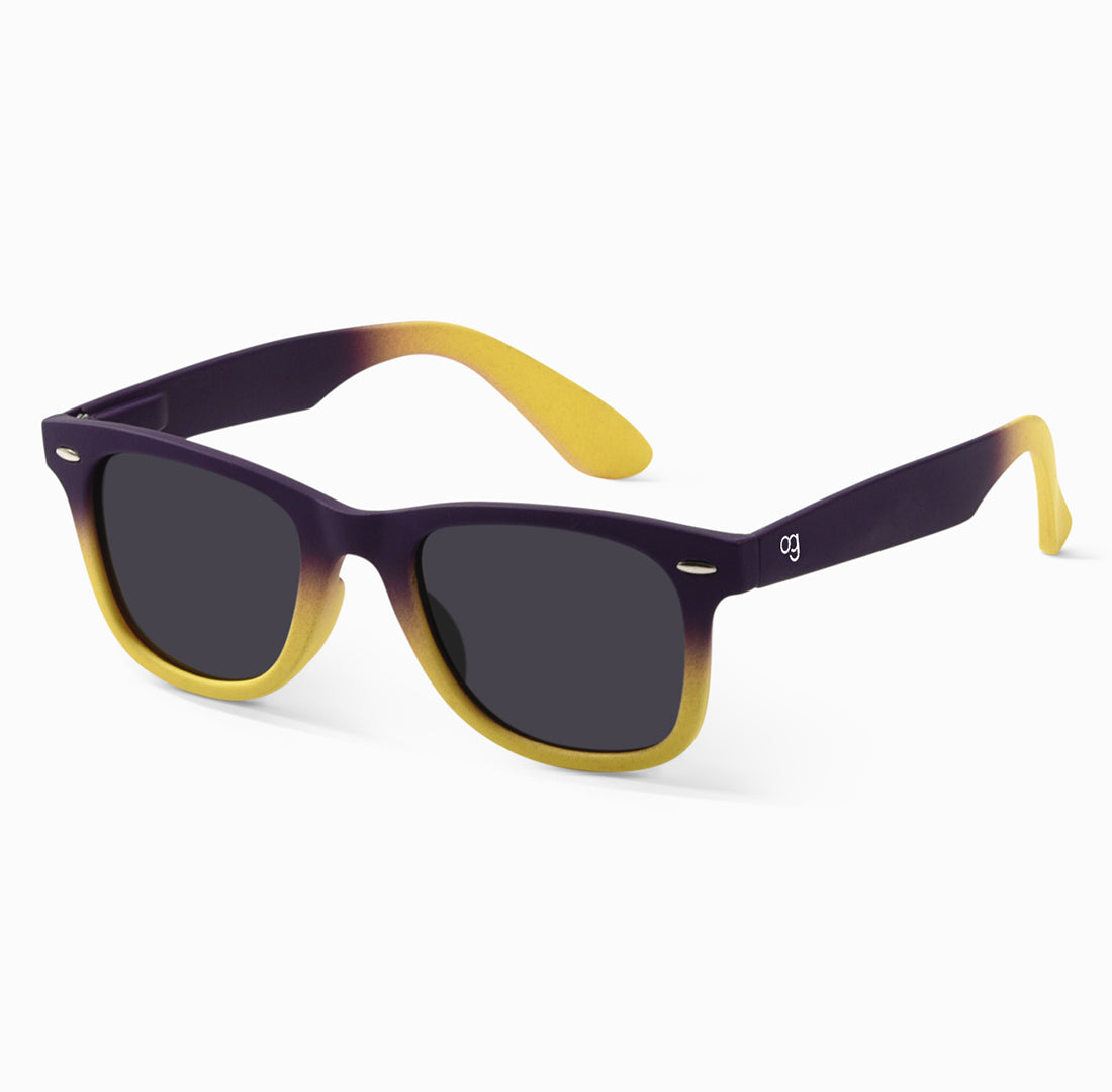 Purple Classic Collection Wayfarer Sunglasses