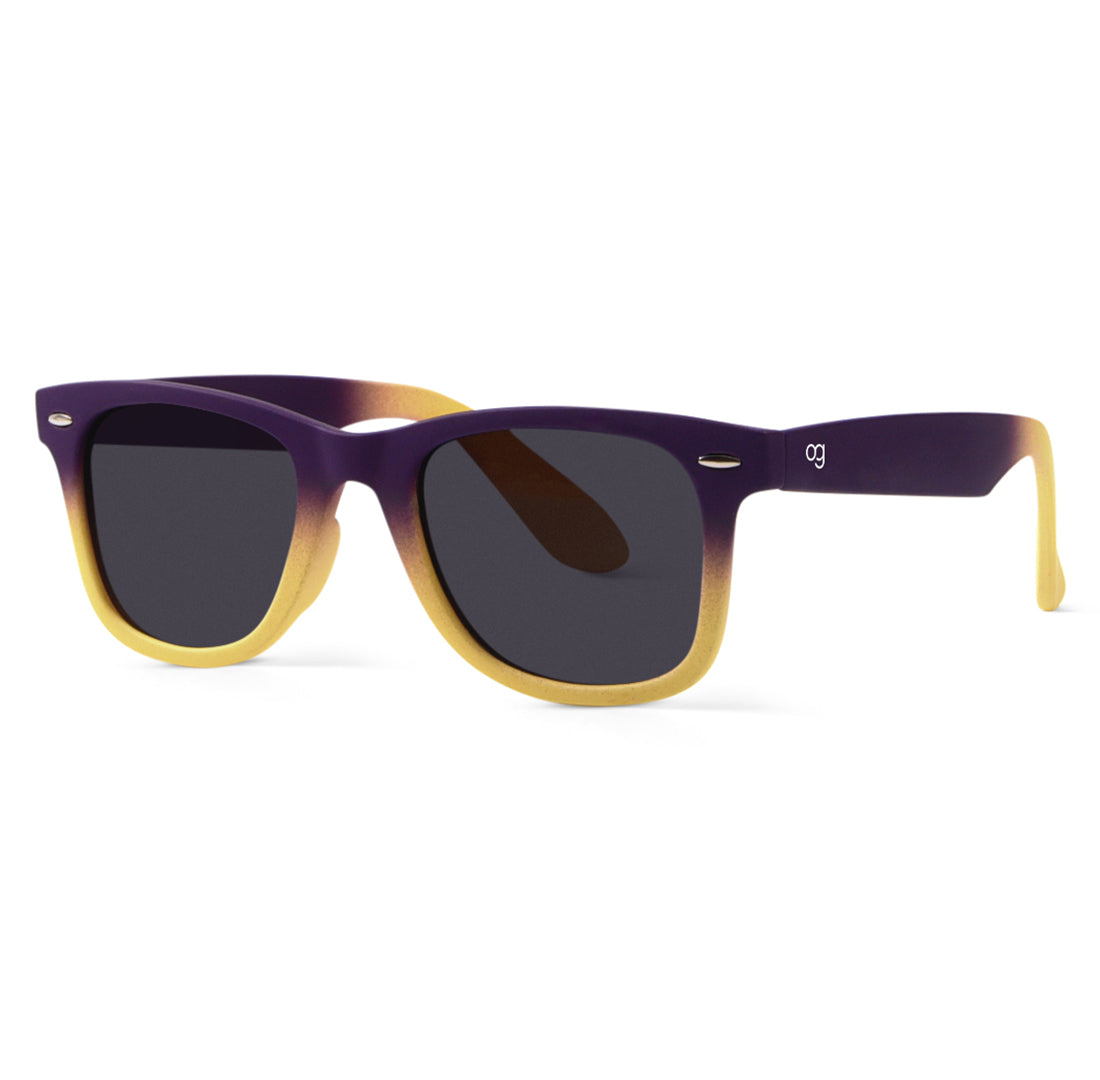 Purple Classic Collection Wayfarer Sunglasses - View 10