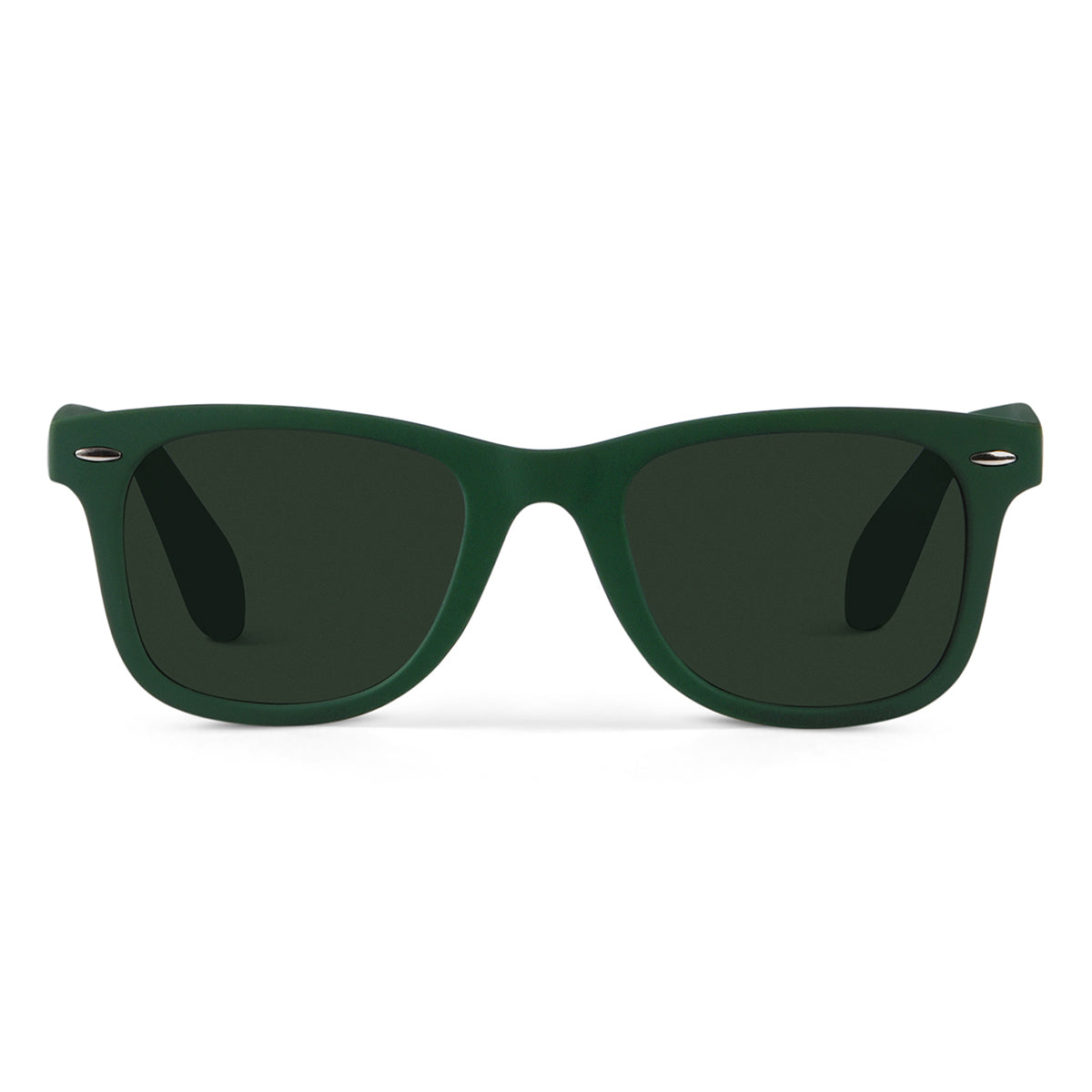 Green Polarized Wayfarer Sunglasses - View 16