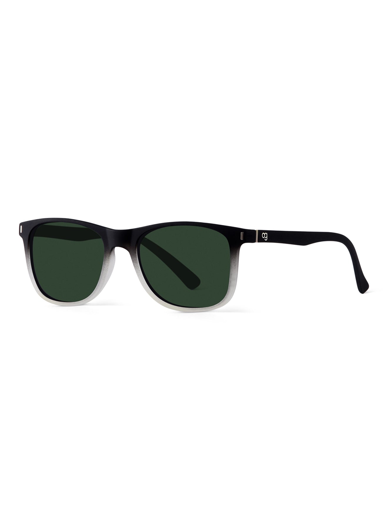 Green Polarized Wayfarer Sunglasses - View 42