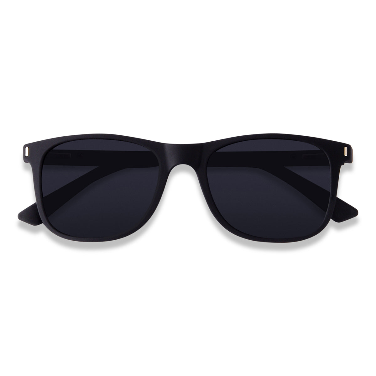 Black Polarized Square Sunglasses - View 10
