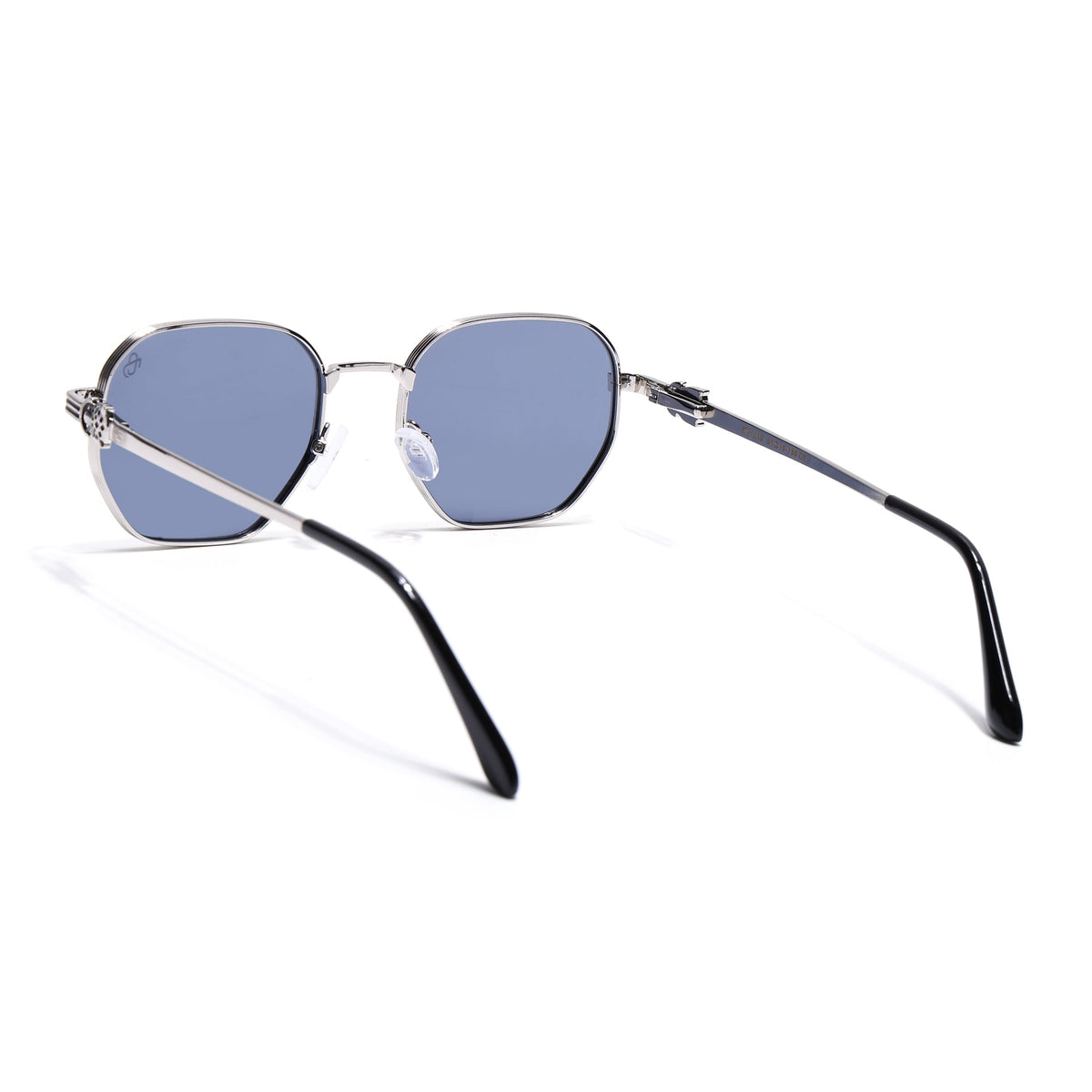 Majesty Silver Wayfarer Sunglasses for Men and Women - view 5