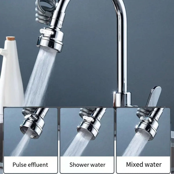 Water Faucet Extender – Flexible Kitchen Sink Sprayer Attachment (1 Pc)