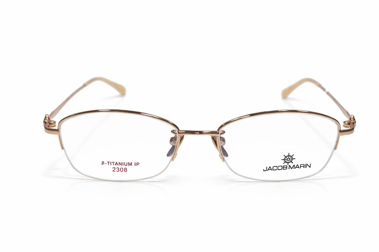 Fancy Half Rim Oval Frame For Women 142mm