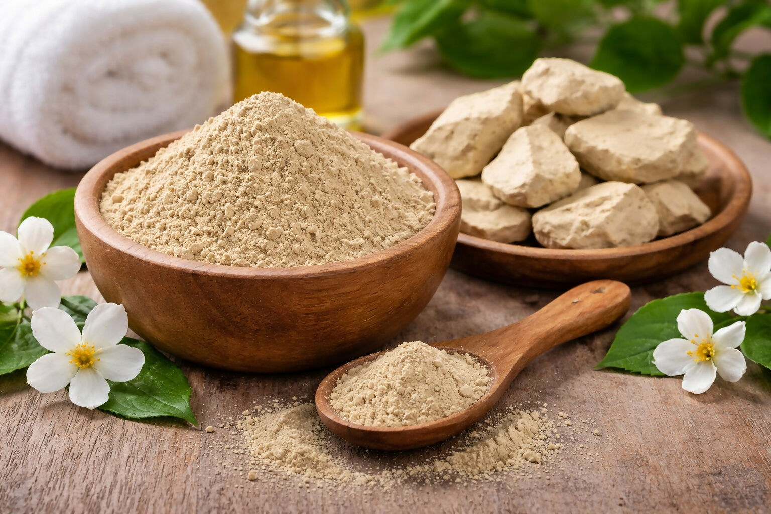 JPS Products Multani Mitti Powder – Natural Fuller’s Earth Face Mask for Deep Cleansing & Oil Control JPS PRODUCTS (ACHSA)